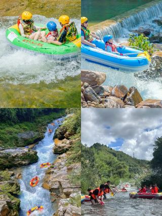 Dear family, Anhui Qingyun Gorge is simply thrilling