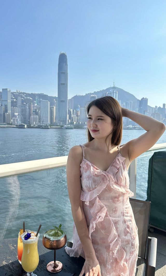 Paper Moon下午茶嘅海景邊個唔鍾意。