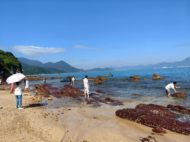深圳大鵬鹿嘴山莊~人魚洞~楊梅坑。 深圳大鵬鹿嘴山莊~人魚洞~楊梅坑。