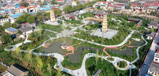 太原雙塔公園值得一遊。