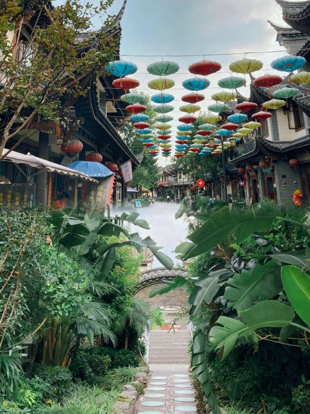 昆明周邊人少小眾的祿豐金山古鎮