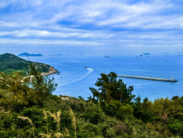 我們來到了伶仃洋東澳島