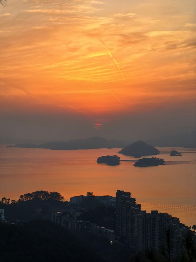 天屿山日落