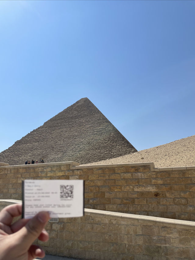 打卡埃及——Giza（吉薩）大金字塔、獅身人面像