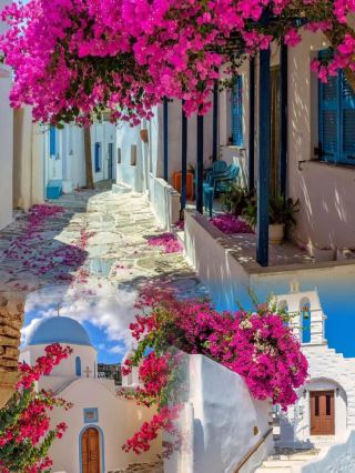 I found it! Paros, Greece: A Real-Life Dreamy Blue and White World
