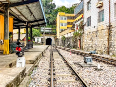 1903年河口站鐵路…