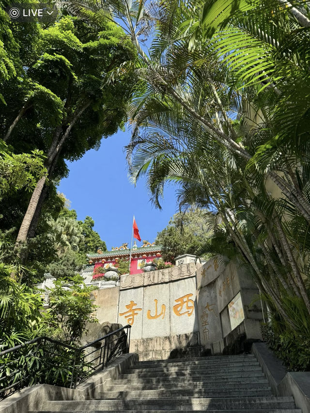 西山寺的靜謐之旅