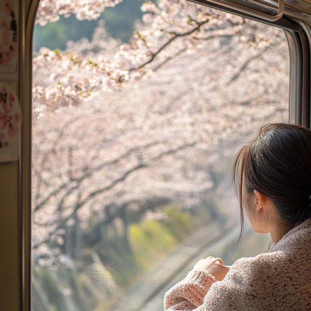 🌸小眾寶藏！大井川鐵道的限定春日櫻語🌸