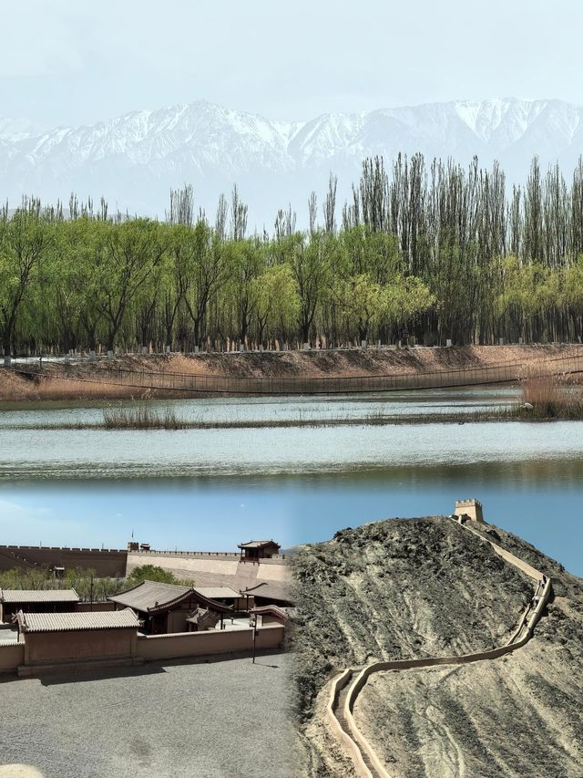 甘肅嘉峪關丨4-5月淡季來真的很棒，人少景美