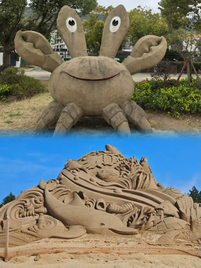 舟山南沙｜闖進宮崎駿漫畫的夏日藍海與沙雕王國！