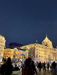 The light of The BUND Shanghai was magical