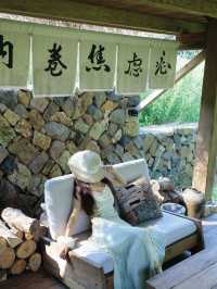 莫干山養生民宿天花板