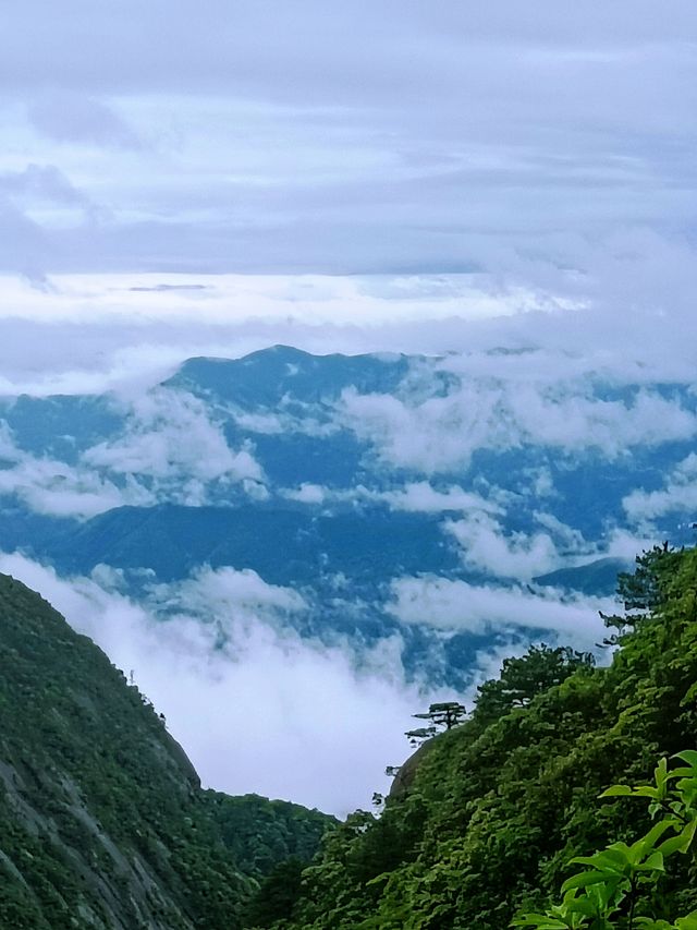 三清山雨天遊山攻略