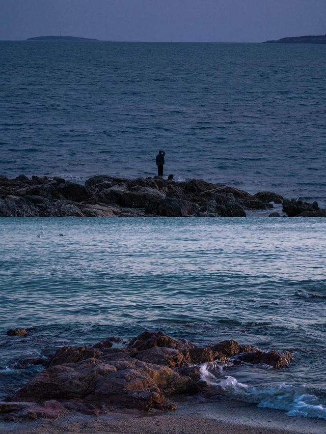 青島！！靈山衛！！通往海邊的小門