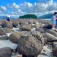 🌊西貢橋咀島｜玻璃海+浮潛天堂！親子行山玩水一日遊