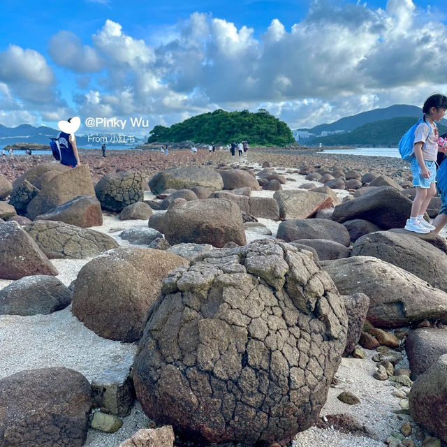 🌊西貢橋咀島｜玻璃海+浮潛天堂！親子行山玩水一日遊