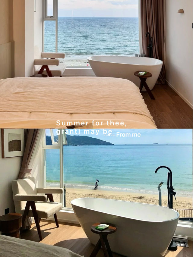 深圳staycation南澳沙灘海景房！