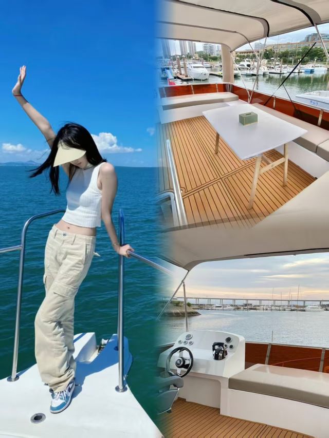 青島奧帆中心遊艇出海 開啟專屬海上狂歡