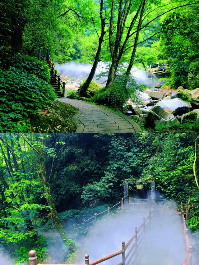 盛夏避暑秘境地，吸氧行山「瑞士」大飛水