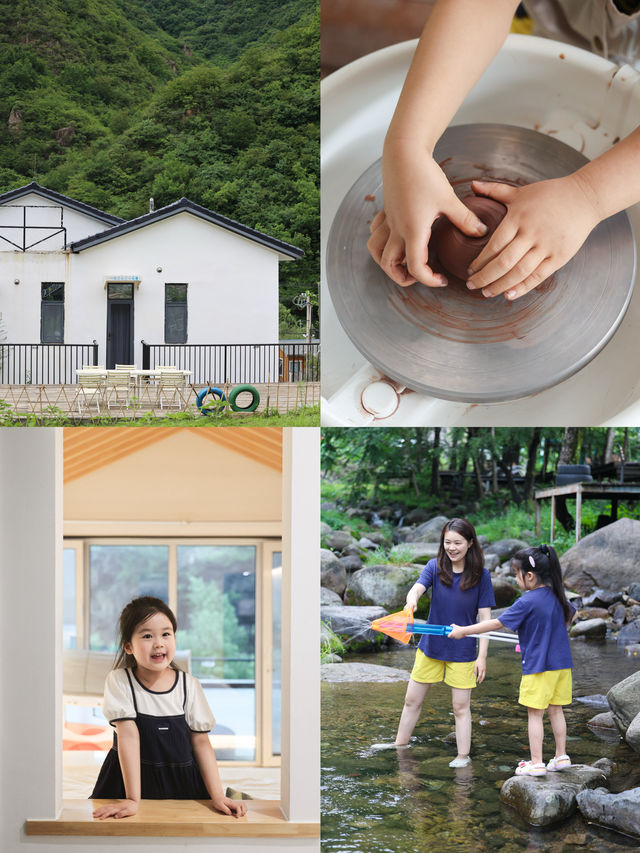 22℃嘅夏天！帶小朋友避暑去霧靈山居，餵鹿、擼貓、玩陶藝！