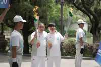 三國文化耀世界！成都世運會火炬穿越武侯祠