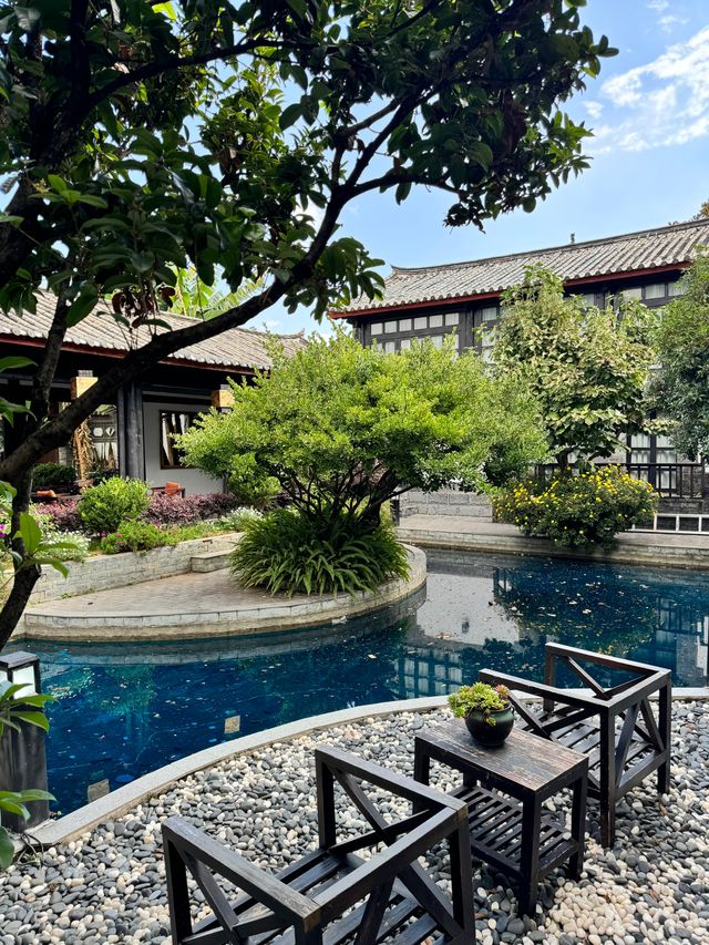 麗江旅行美到心坎裡的庭院