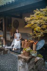 安吉秋天旅行|竹林深處,暖泉為伴