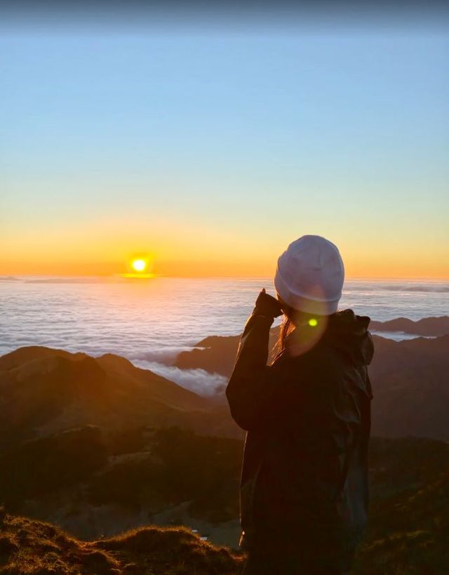 不能拒絕的日出和雲海！