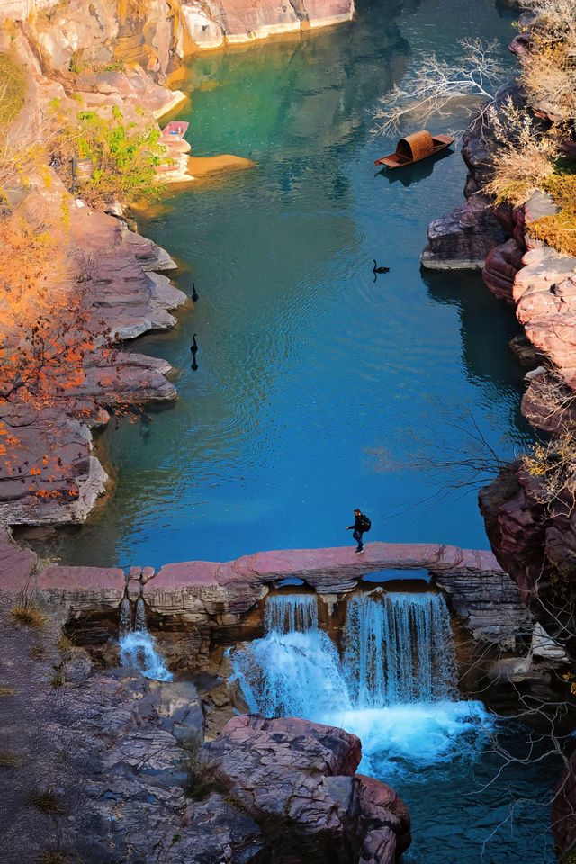 暮秋初冬的雲台山，是藏不住的治癒感