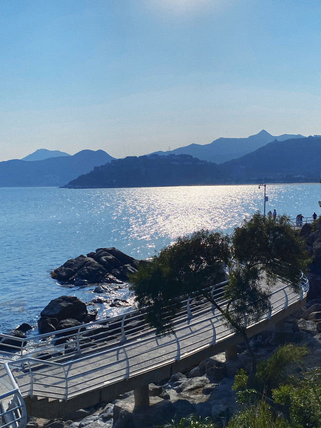 深圳必打卡！絕美鹽田濱海棧道，太出片了