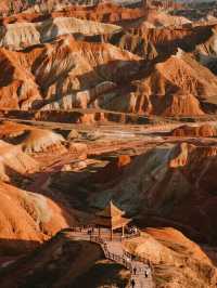 帶娃解鎖蘭州水墨丹霞!人少景美的親子秘境