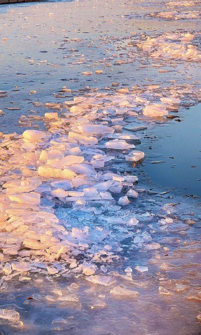 太原冰島 | 晉陽湖碎冰落日 太原冰島 | 晉陽湖碎冰落日