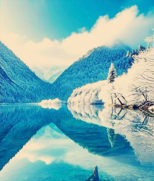 冬幻九寨365天倒映嘅仙境全部喺晒度喇 想逃離城市?一秒鐘墜入藍色仙境!九寨溝嘅冬天真係被嚴 冬幻九寨365天倒映嘅仙境全部喺晒度喇 想逃離城市?一秒鐘墜入藍色仙境!九寨溝嘅冬天真係被嚴