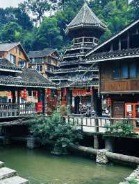 看看素有侗鄉第一寨的美譽景色。