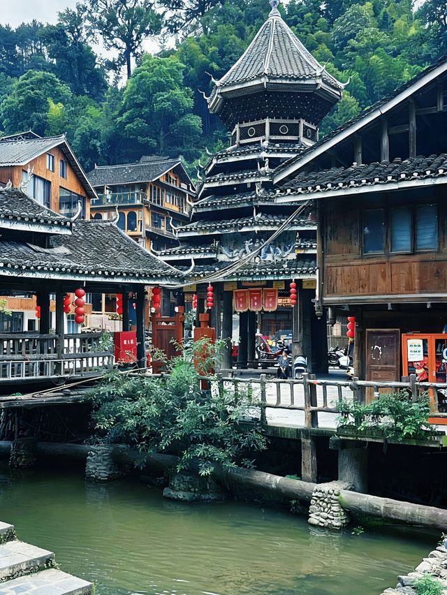 看看素有侗鄉第一寨的美譽景色。 看看素有侗鄉第一寨的美譽景色。