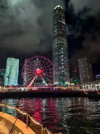 週末夜遊香港,香港夜景別有一番風味