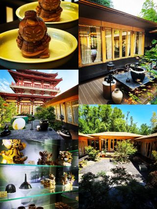Attending a gathering of Tang Dynasty scholars, I leisurely whiled away the hours at Chang'an Post Station.