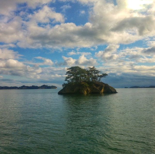 日本三景之一，船遊松島灣
