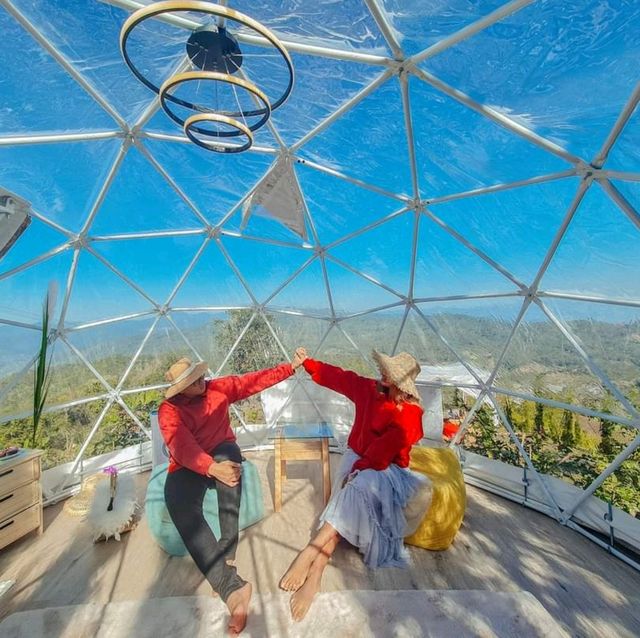 ลากแฟนไปตื่นมาดูหมอกนอน​Glamping​ สุดลักซ์ชูวที่เชียงใหม่