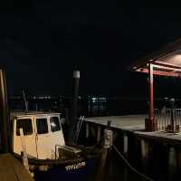 Chew jetty at night