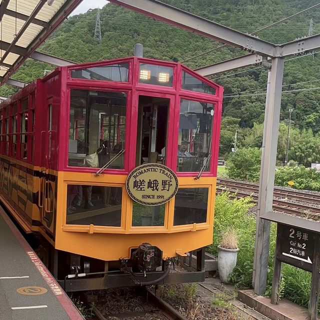 嵐山小火車：穿越童話世界！🚂🌸🌳