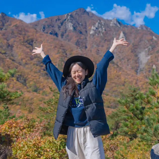 단풍을 즐기고 싶다면 강원도 금강산 신선대(화암사) 추천🙌