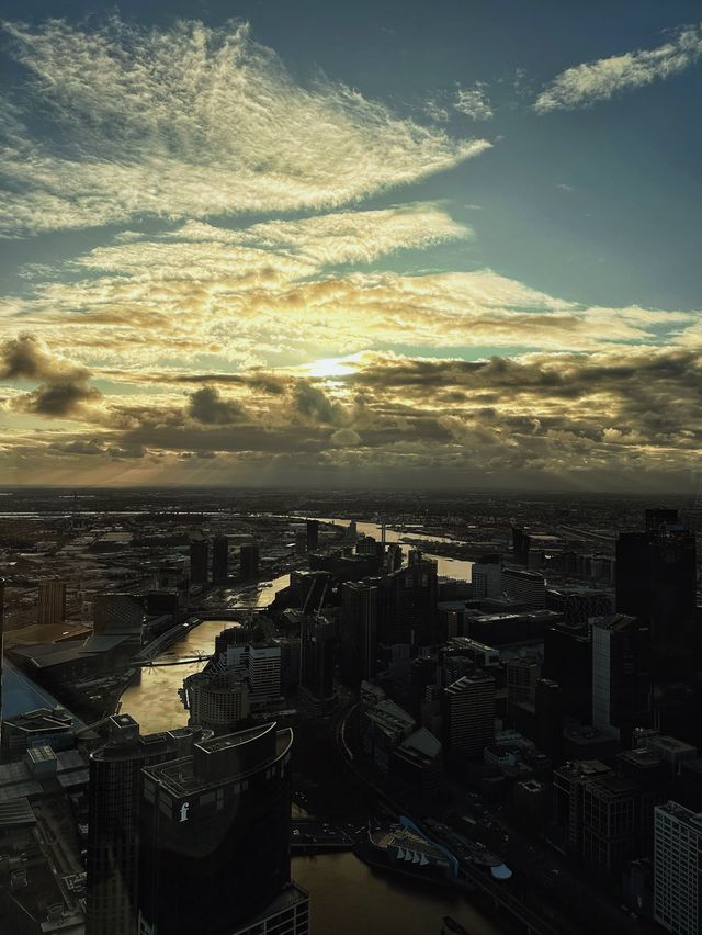 [墨爾本] 市區百萬夜景 尤里卡大樓第88層樓觀景台一覽墨爾本-SkyDeck 88