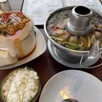 ร้านอาหารปิ่นโต ป่าโมก