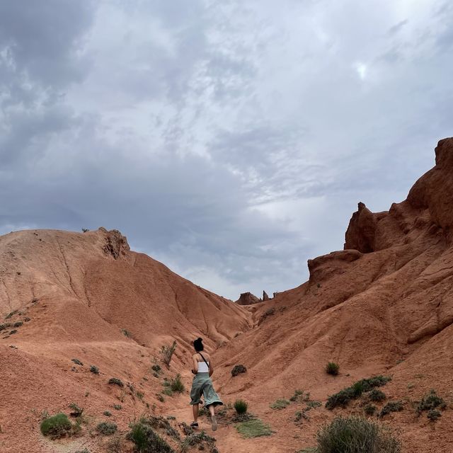 Fairytale canyon in Kyrgyzstan