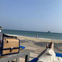 大梅沙私人海灘Chill一天 享受陽光與海浪聲