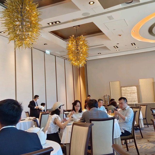 茗茶！嘆點心！ifc 國金軒 ！