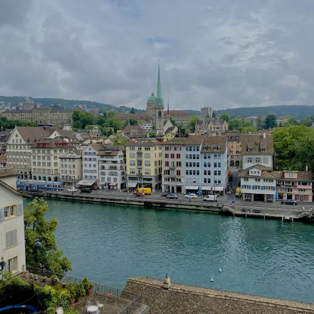 Switzerland Charming Old Town of Zurich