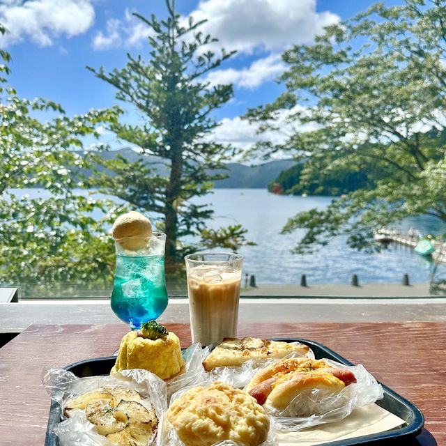 箱根必食無敵湖景人氣麵包店🥯🍞🥖