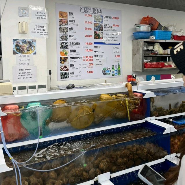 ロケーション最高☆海で食べる美味しい海鮮